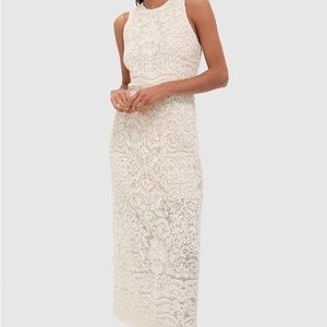 Tan lace Leilana dress